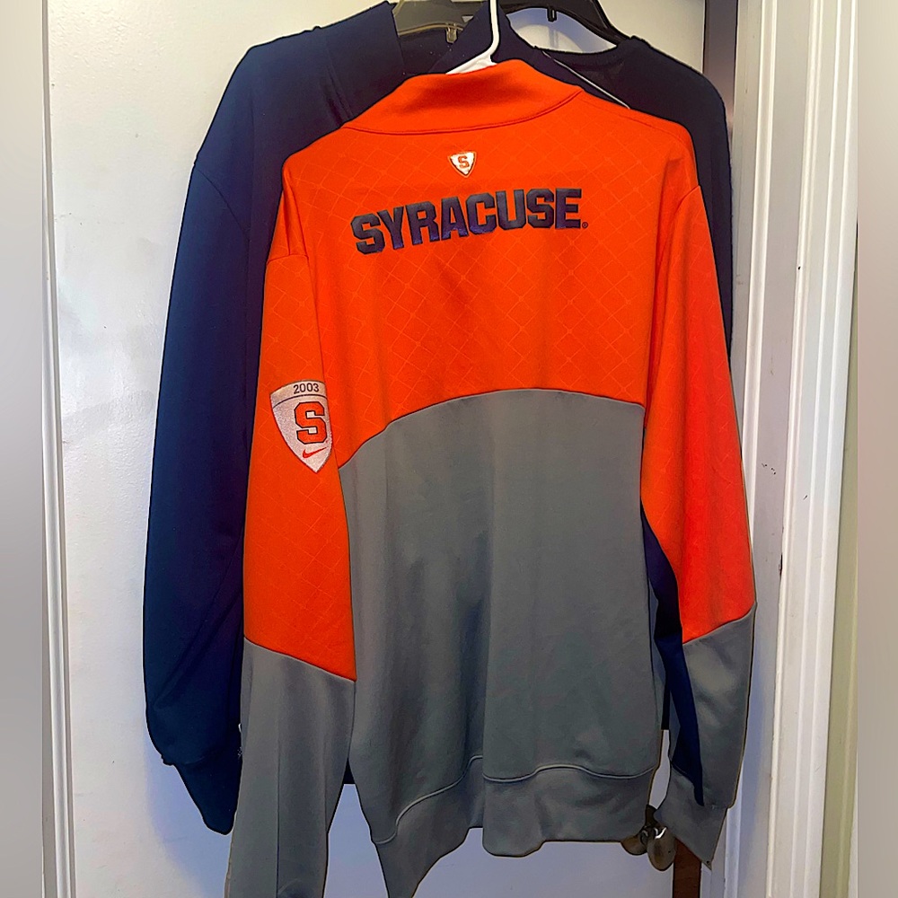 Nike Syracuse Orange 2003 National Championship Elite OnCourt XL ZIPUP- G-Mac #3